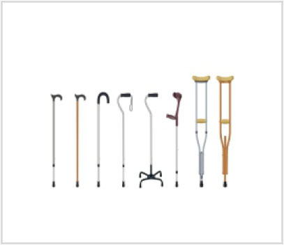 Walking Stick and Crutches Aid